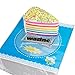 WATINC 1 pcs 6 inch Jumbo Kawaii Cake Toys Squishy Cream Scented Slow Rising Squishies Charms, Lovely Toy Stress Relief Toy , Decorations Toy Gift Fun Large (Rainbow Cake)