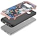 Galaxy S8 Case, BENTOBEN Shockproof Anti-Scratch 2 in 1 Hybrid Hard PC TPU Bumper Floral Pattern Chrome Protective Case for Samsung Galaxy S8 (5.8 inch), Rose Gold