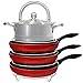WiseLife Height Adjustable Pan Pot Organizer Rack, 5-Tier Stainless Steel,10 11 & 12 Inch Heavy Duty Kitchenware Cookware Pot Rack Holder Kitchen Cabinet Countertop Storage Solution