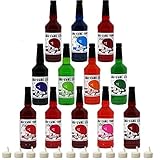 Snow Cone & Shave Ice Syrup-Ready To Use-12 Quart Assortment (Choose Your Own)