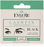 Eylure LashFix False Eyelash Strip Glue, Easy to Apply and Remove, Fast Drying, Black