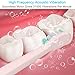 Electric Toothbrush, SHAOJIER, Wireless Charging, 3 Modes 6 hours Charging, 30 Days Working, Waterproof 2 Replacement Heads and 3 Colors