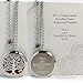 Essential Oil Diffuser Necklace Aromatherapy - Gifts for Women Unique Tree of Life Locket Pendant & Car Vent Clip Eco Set, 27+2