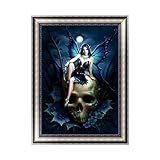 Chige DIY 5D Diamond Painting Kit, Cross Stitch Craft Kits Rhinestone Embroidery Wall Stickers Pasted Picture Drawing for Living Room Craft Home Wall Decor (Angel)