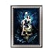 Chige DIY 5D Diamond Painting Kit, Cross Stitch Craft Kits Rhinestone Embroidery Wall Stickers Pasted Picture Drawing for Living Room Craft Home Wall Decor (Angel)