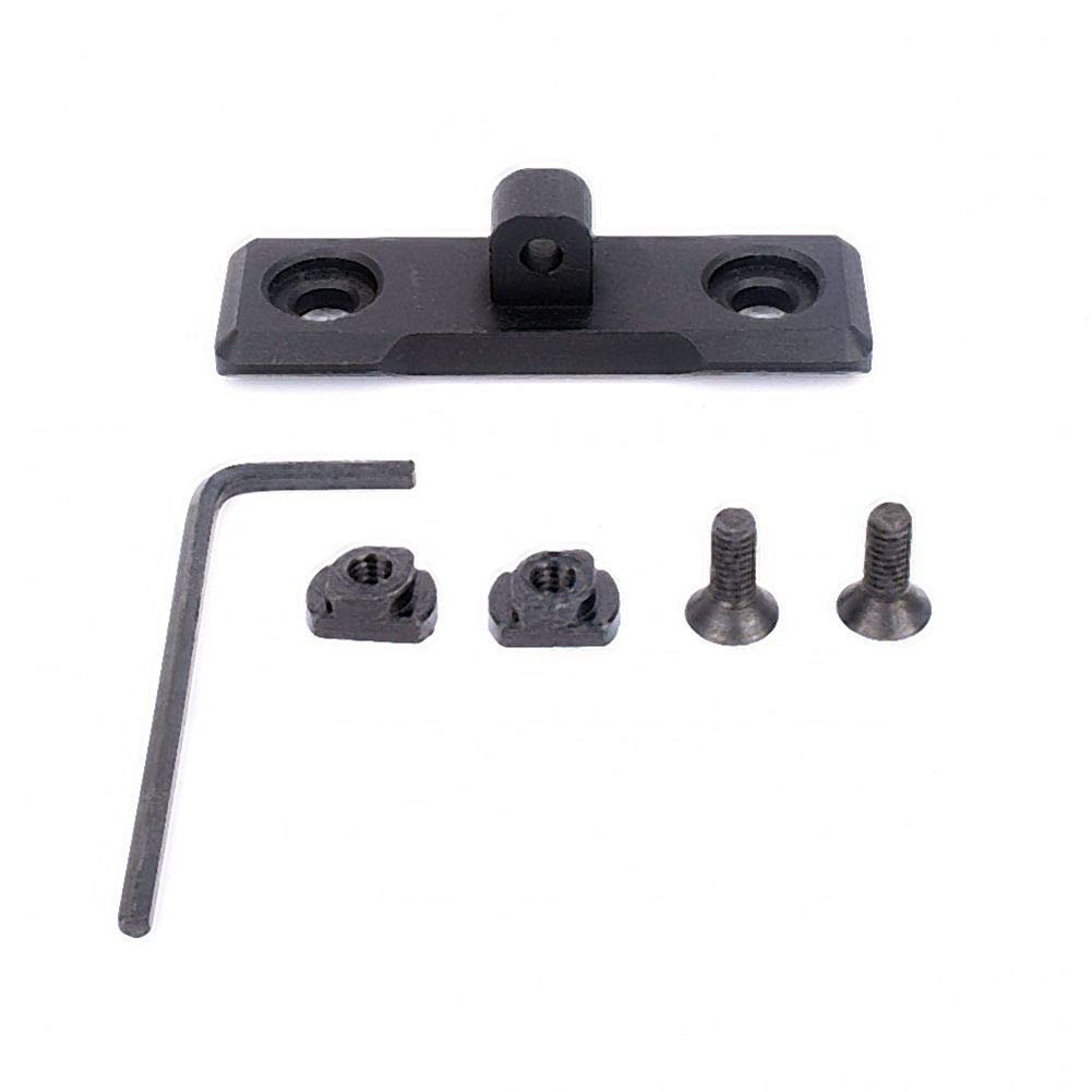 Bipod Mount Adapter AR15 Bipod Adaptor Fits mlok Rail for Harris Bipod Sling Stud Aluminum
