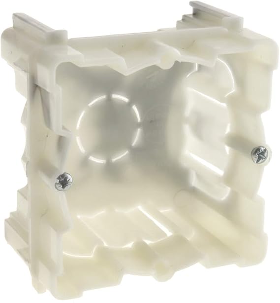 BeMatik - Caja de empotrar 66x66mm cajetín de Conexiones eléctricas: Amazon.es: Electrónica