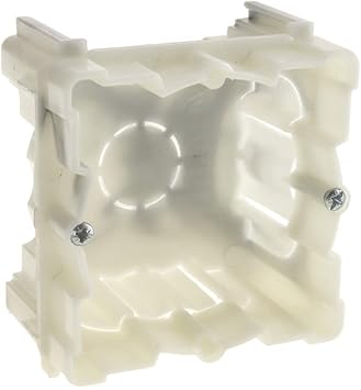 BeMatik - Caja de empotrar 66x66mm cajetín de Conexiones eléctricas: Amazon.es: Electrónica