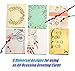 Birthday Cards Box Set,HonWally 40 Packs Assorted Birthday Cards With Gold Embellishments,40 Different Unique Designs Including 40 White Gummed Envelopes