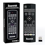 Zoomtak  2.4G Wireless Mini Keyboard Multifunctional Backlit with Infrared Remote Learning for Android Tv Box, IPTV,HTPC, PS3, Xbox 360, Windows, MAC, Linux OS