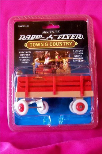 Miniature Radio Flyer Town & Country Wagon