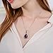 OSIANA Honeymoon Teardrop Pendant Necklace With Swarovski Crystal 18K GP 18