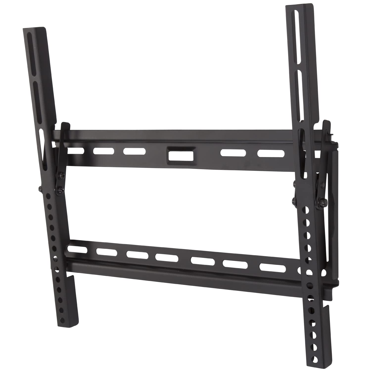 MAHARA Tilting TV Wall Bracket - Mount for TVs and Monitors Up to 55" - Universal VESA Compatibility 50x50mm – 200x200mm - Max 20kg - Black