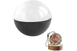 Christmas Memory Orb Ball Sphere Ornament,Xmas Ultrasound Ornament,Corememoriestm Electronic Crystal Ball Video Player,WiFi 3