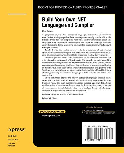 Build Your Own .NET Language and Compiler