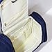 Hanging Toiletry Bag Travel Cosmetic Kit - Large Essentials Organizer - Sturdy Hook Makeup bag - Heavy Duty Waterproof for Men and Womens (Dark Blue)