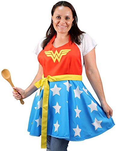 ICUP DC Comics Wonder Woman Fashion Apron,Multicolor,Standard