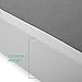 ZINUS 7.5 Inch Box Spring with Cover, No Assembly Mattress Foundation, Sturdy Metal Structure, Full, White