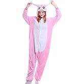 Animal Onesies Adult Rabbit Bunny Costumes One Piece Pajamas for Men Women Unisex Teens