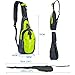LC Prime Sling Bag Backpack Chest Shoulder Compact Fanny Sack Satchel Outdoor Bike nylon fabric green