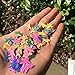 JPACO Unicorn Confetti (50 grams, 1,500 PCS) Rainbow Iridescent Pastel Confetti for Birthdays, Surprise Party, Unicorn Party Supplies, and Decorations