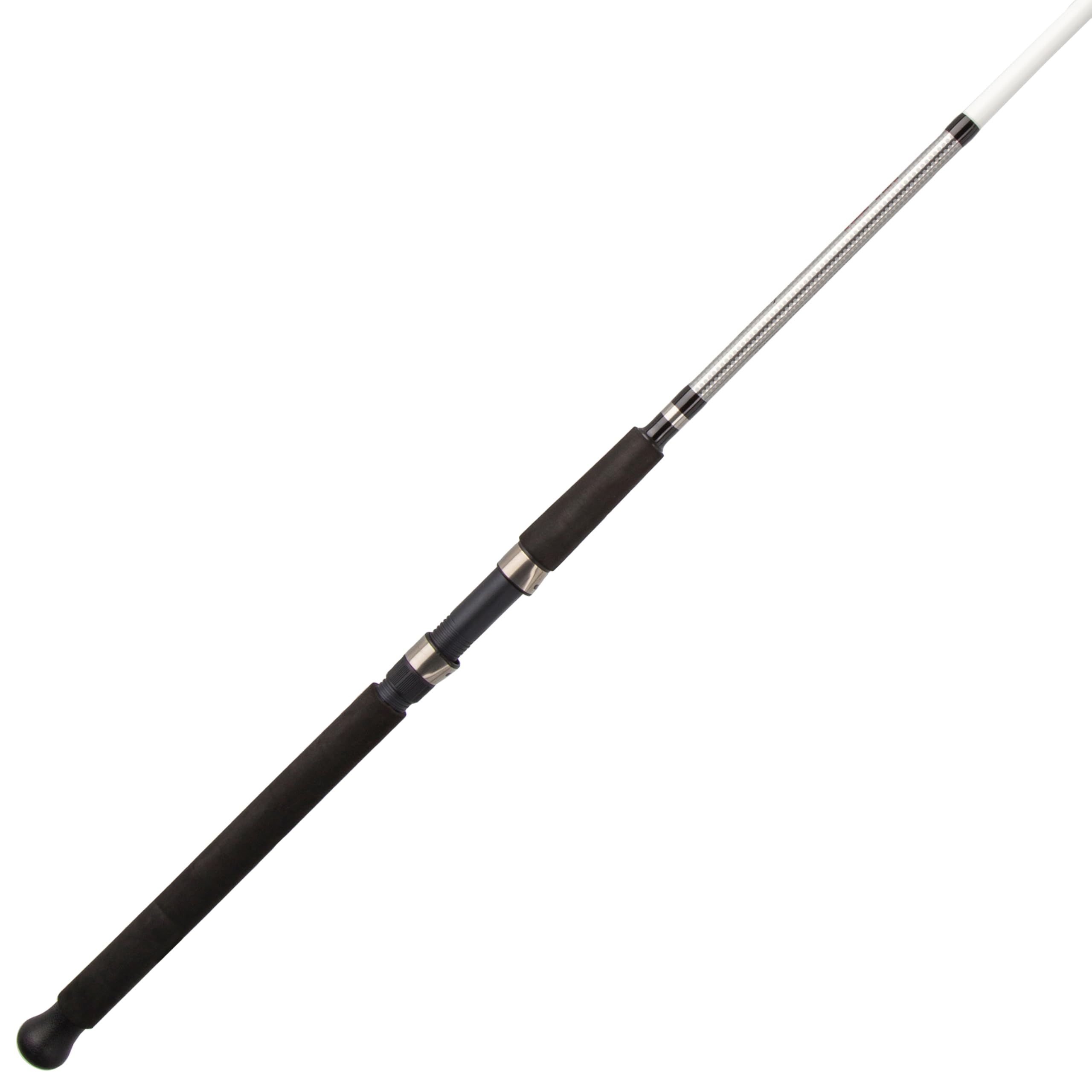 Photo 1 of **used**Shakespeare Alpha Bigwater 12' Spinning Rod, 2-Piece Fishing Rod, Tubular Glass Rod Blank, Medium Heavy Rod Power, Comfortable EVA Type B Handle, Graphite Reel Seat