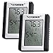 VIVOSUN Digital Indoor Thermometer & Hygrometer with Humidity Guage （2 Pack）, Accurate Temperature Humidity Monitor Meter for Home, Office, Greenhouse, Indoor Garden (Button Battery Included)