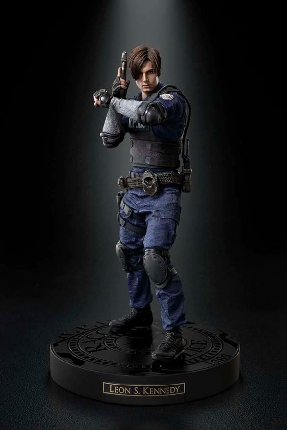 Biohazard Re 2 Resident Evil 2 Leon S Kennedy Figure Statue Collector S Edition Japan Import Home Kitchen Amazon Com