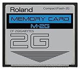 2GB Roland M-2G CompactFlash CF Memory Card SP-555, V-Synth, Fantom and more.