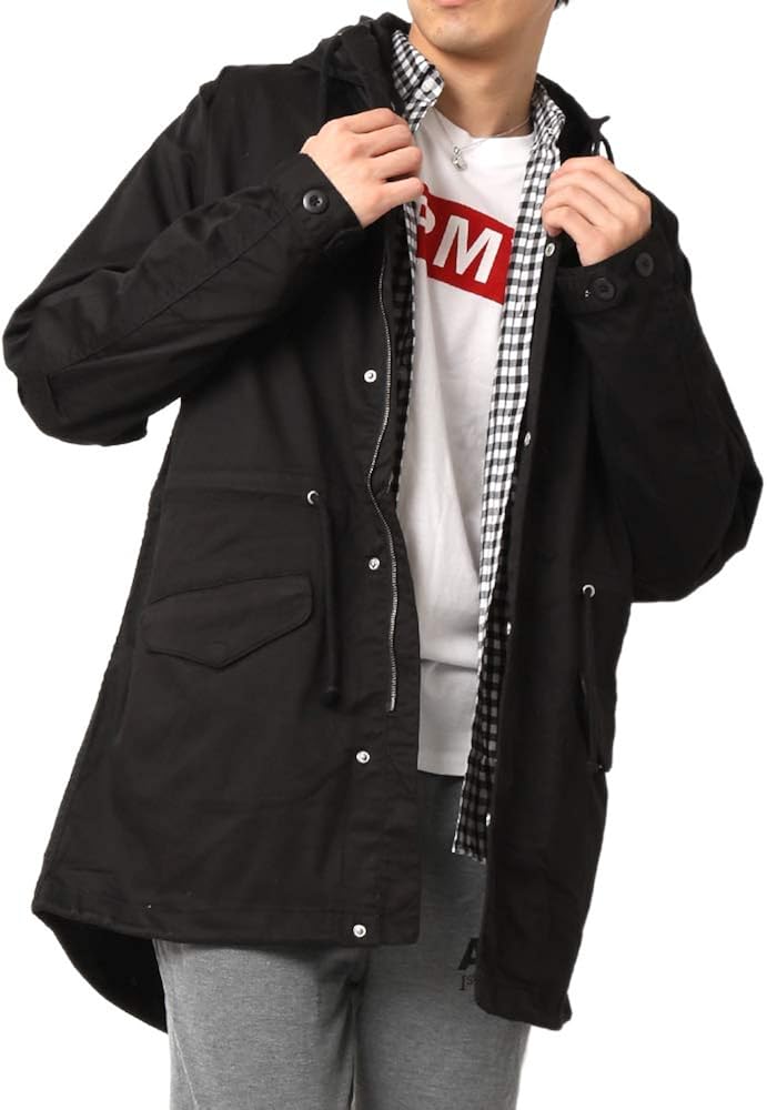 Amazon アーケード Arcade モッズコート メンズ スプリングコート ミリタリー ロング コート 春 コート ジャケット 通販