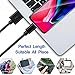 iPhone Charger Cable Fast Lightning Cable Long iPhone Cable Durable Lightning Charger 5 Pack 6FT Charging & Syncing USB Cord Compatible iPhone XS/Max/XR/X/8/8P/7P/6S/iPad/iPod/IOS (Black)