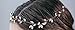 Kercisbeauty Wedding Crystal Headband for Bride Hair Vine Wreath Bridal Headpiece Prom Hair Accessories (Silver)