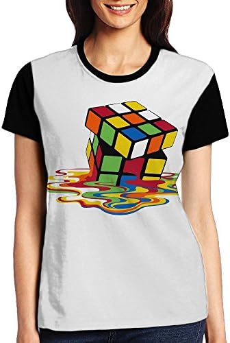 PED JH3D O Neck Women's Teeshirts Shirts/Rubix Cube