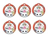 Bundle of 6: Disney Tsum Tsum Mystery Stack Pack Mini Figures Series 8