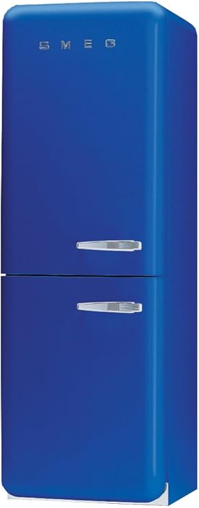 Smeg Fab32bls7 Fridge Freezer Energy Efficiency Class A 179 Cm High 292 Kwh Year Freezer Fridge 205 L 103 L Dark Blue Left Hinge Amazon De Large Appliances