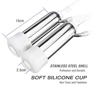 Hantop Mungitrice per Mucche elettrica, Pompa ad impulsi Potenziata, con Spazzola per la Pulizia (Mucca,2L)