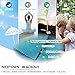 NICETOWN Kitchen Blackout Window Curtain Panel Home Fashion Thermal Insulated Solid Grommet Room Darkening Drape for Apartment (Teal Blue, 1 Panel, 42 by 63 inches Long)