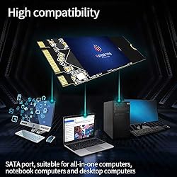 GAMERKING SSD M.2 2260 256GB NGFF Sata SSD Internal