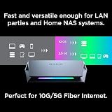 D-Link DMS-106XT 6-Port Multi-Gigabit Switch 2.5GbE 5 Ports 10Gb Uplink view 5