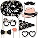Big Dot of Happiness Best Day Ever - Bridal Shower & Wedding Shower Photo Booth Props Kit - 20 Count