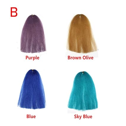 Super Hair 12 Colors Lure Fly Tying Material Synthetic Fibre Fibre