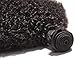 BODHI TREE Afro Kinkys Curly Hair Bundles Unprocessed Virgin Hair Kinky Curly Human Hair Afro Kinkys Bulk Human Hair for Black Women Natural Color（10 12 14）