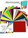 Heat Transfer Vinyl Sheets | Flexible & Thin | Easy To Cut, To Weed & To Iron | 15 Assorted Colors In One Bundle | For T Shirts, Clothing, Hats | Teflon & A4 Instruction Included | 12 x 9,8 Inches