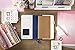 Webster's Pages Navy Floral Travelers Notebook (TJ001-NF.BW)