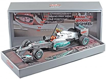 1 18 Michael Schumacher Brazil 12 Last Race Mercedes Amg Petronas W03 Amazon De Bekleidung