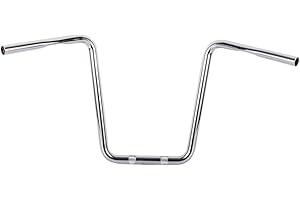 8'' Rise 1'' Ape Hanger HandleBars Fit Harley Street Bob Sportster XL 883 1200 Fat Boy Shadow Intruder Vulcan Road Star Drag 