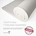 Red Nomad - King Size 3 Inch Thick, Ultra Premium Visco Elastic Memory Foam Mattress Pad Bed Topper - Made in the USA