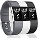 Replacement Bands for Fitbit Charge 2, Fitbit Charge2 Wristbands,Small and Large, 10 colors