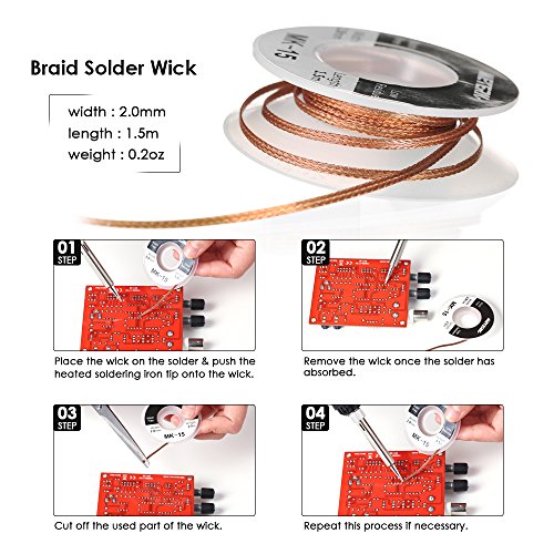 image for Meterk Soldering Iron Kit, 14 in 1 Adjustable Temperature Welding Sold