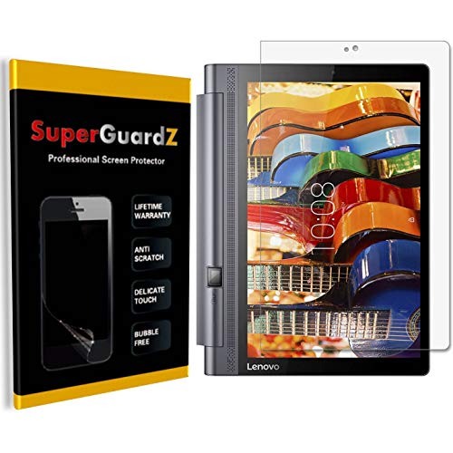 [3-Pack] for Lenovo Yoga Tab 3 Pro (ZA0F0099US) Screen Protector - SuperGuardZ, Ultra Clear, Anti-Scratch, Anti-Bubble [Lifetime Replacement]